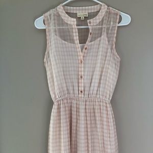 Maison Jules Gingham Maxi Dress
